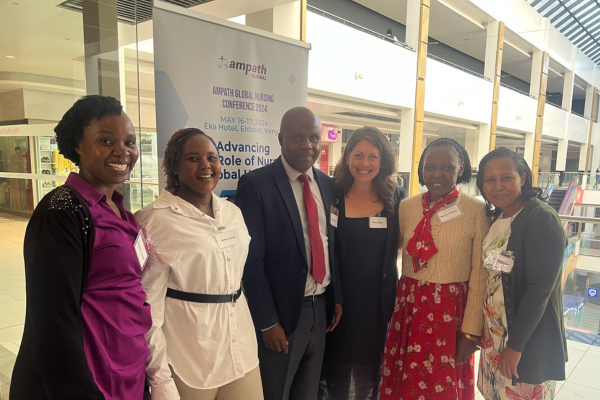 Our team with partners from AMPATH at the AMPATH Global Nursing Conference in Eldoret, Kenya.